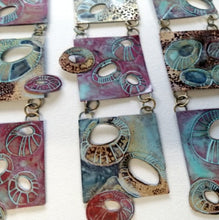 Load image into Gallery viewer, Mini metalwork panel limpet wall art