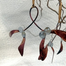 Load image into Gallery viewer, Mistletoe copper metalwork decoration