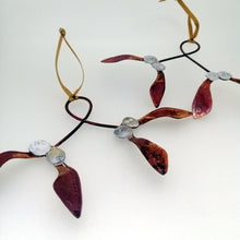 Load image into Gallery viewer, Mistletoe copper metalwork decoration