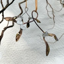 Load image into Gallery viewer, Mistletoe brass metalwork decoration