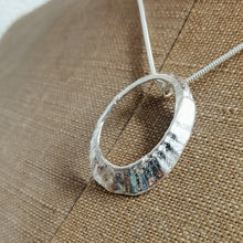 Load image into Gallery viewer, Mousehole limpet shell necklace in silver handmade by Sharon McSwiney
