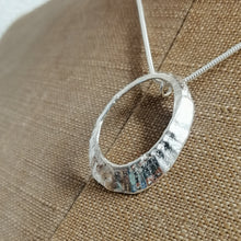 Load image into Gallery viewer, Mousehole limpet shell necklace in silver handmade by Sharon McSwiney