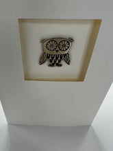 Load image into Gallery viewer, Owl greetings card

