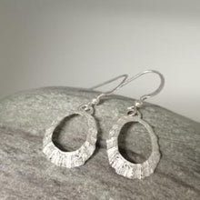 Load image into Gallery viewer, Porthmeor beach limpet drop earrings
