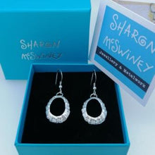 Load image into Gallery viewer, Porthmeor beach limpet drop earrings