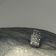 Load image into Gallery viewer, Porthmeor oxidised urchin fragment adjustable ring
