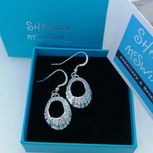 Load image into Gallery viewer, Prussia Cove limpet drop earrings