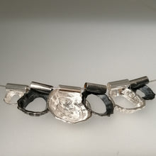 Load image into Gallery viewer, Multi limpet Cornish Coast sterling silver neck piece handmade by Sharon McSwiney
