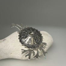 Load image into Gallery viewer, Sea urchin & seaweed pendant necklace