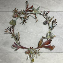 Load image into Gallery viewer, Seaweed metalwork wreath
