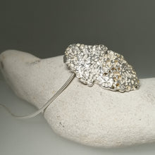 Load image into Gallery viewer, Beach find sterling silver handmade pendant by Sharon McSwiney