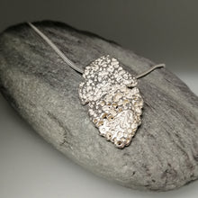 Load image into Gallery viewer, Beach find sterling silver handmade pendant by Sharon McSwiney