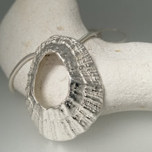 Load image into Gallery viewer, A large sterling silver Godrevy limpet shell necklace handmade by Sharon McSwiney