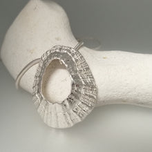 Load image into Gallery viewer, A large sterling silver Godrevy limpet shell necklace handmade by Sharon McSwiney