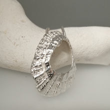 Load image into Gallery viewer, A large sterling silver Godrevy limpet shell necklace handmade by Sharon McSwiney