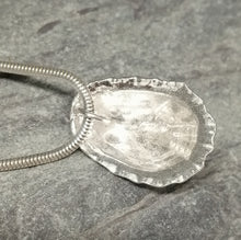 Load image into Gallery viewer, Porthminster beach sterling silver limpet shell necklace handmade by Sharon McSwiney