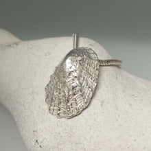 Load image into Gallery viewer, Porthminster beach sterling silver limpet shell necklace handmade by Sharon McSwiney in a gift box