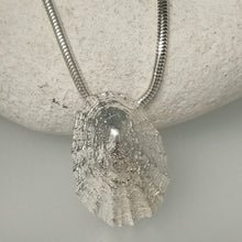 Load image into Gallery viewer, Porthminster beach sterling silver limpet shell necklace handmade by Sharon McSwiney
