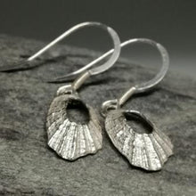 Load image into Gallery viewer, Tiny Marazion limpet tiny drop earrings