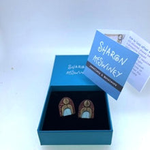 Load image into Gallery viewer, Space earrings