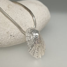 Load image into Gallery viewer, Porthminster beach sterling silver limpet shell necklace handmade by Sharon McSwiney