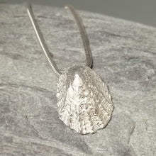 Load image into Gallery viewer, Porthminster beach sterling silver limpet shell necklace handmade by Sharon McSwiney