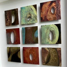 Load image into Gallery viewer, Texture & patina 22-15 metalwork picture