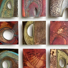 Load image into Gallery viewer, Texture &amp; patina 22-16 metalwork picture
