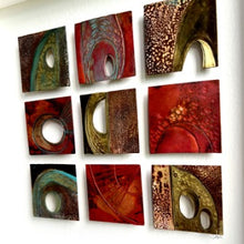 Load image into Gallery viewer, Texture & patina 22-16 metalwork picture