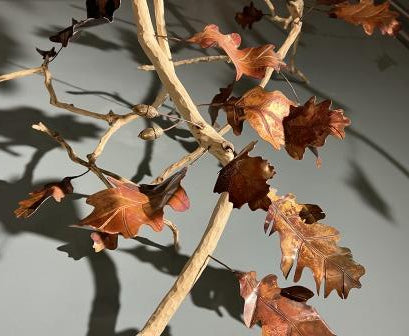 The Heligan oak project 'The Lightening Dancer'
