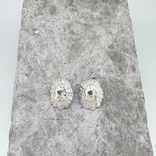 Load image into Gallery viewer, Marazion no7 limpet silver stud earrings
