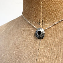 Load image into Gallery viewer, Mevagissey no 3 limpet necklace silver pendant

