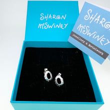 Load image into Gallery viewer, Tiny Godrevy limpet sterling silver stud earrings
