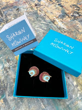 Load image into Gallery viewer, Arc stud earrings
