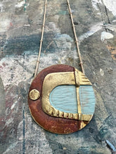 Load image into Gallery viewer, Crest pendant necklace
