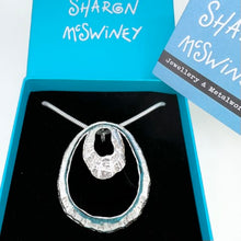 Load image into Gallery viewer, Double Cornish limpet pendant necklace Newlyn &amp; Marazion
