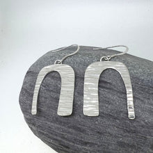Load image into Gallery viewer, Granite sterling silver drop earrings
