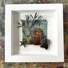 Load image into Gallery viewer, Sea Garden metalwork picture
