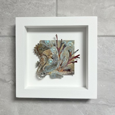 Seahorse metalwork picture