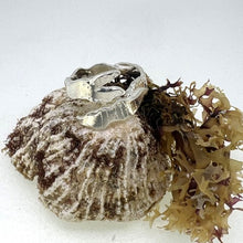 Load image into Gallery viewer, Seaweed sterling silver ring no5
