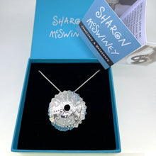 Load image into Gallery viewer, Sterling silver sea urchin pendant necklace
