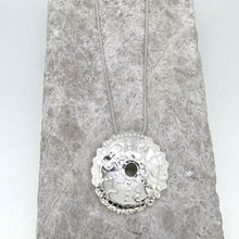 Load image into Gallery viewer, Sterling silver sea urchin pendant necklace
