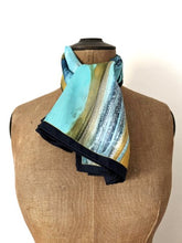 Load image into Gallery viewer, ‘Waves of colour’ silk scarf
