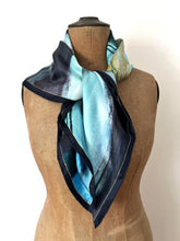 Load image into Gallery viewer, ‘Waves of colour’ silk scarf
