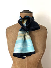 Load image into Gallery viewer, ‘Waves of colour’ silk scarf
