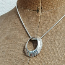 Load image into Gallery viewer, Extra large Marazion limpet shell pendant necklace handmade by Sharon McSwiney
