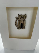 Load image into Gallery viewer, Posh puss greetings card
