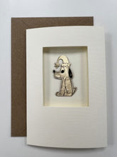 Load image into Gallery viewer, Christmas dog greetings card
