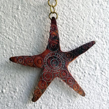 Load image into Gallery viewer, Handmade copper starfish by Sharon McSwiney
