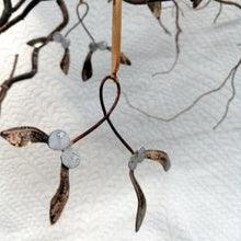 Load image into Gallery viewer, Mistletoe brass metalwork decoration
